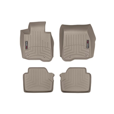 Weathertech Front and Rear Floorliners, 45560-1-2 45560-1-2
